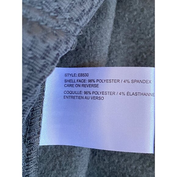 Eddie Bauer Softshell Jacket Army Team Microsoft Logo Navy Blue - Picture 5 of 9